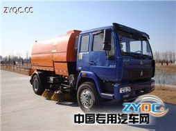 華環牌TSW5160TSL型后滾式掃路車 高效吸塵新標桿
